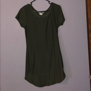 Olive Green Dress